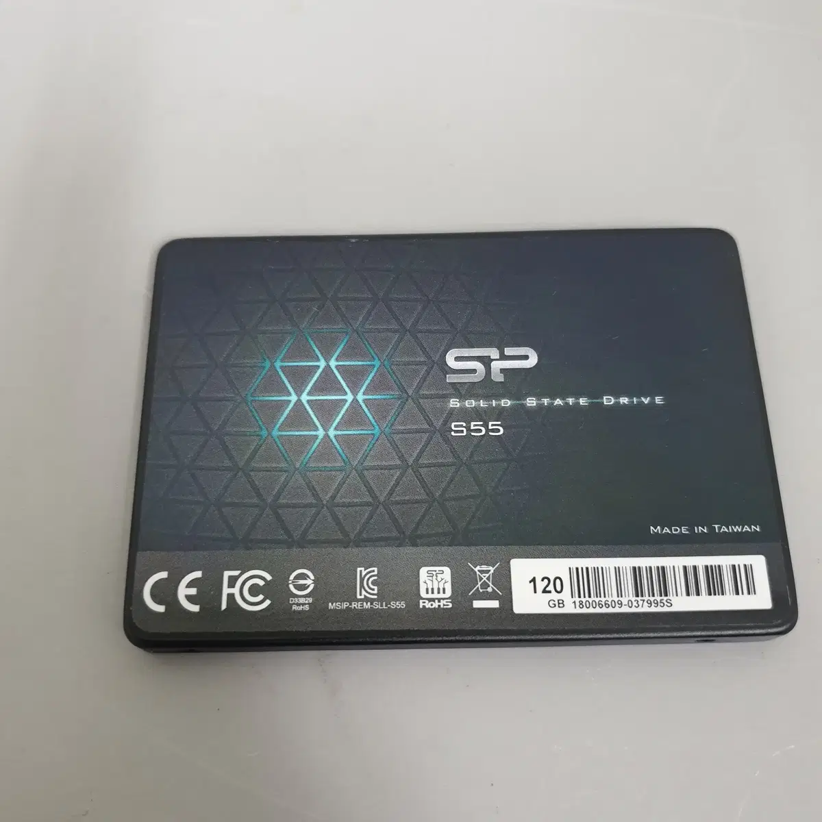 [무료배송] 중고 실리콘파워 S55 120GB SATA SSD